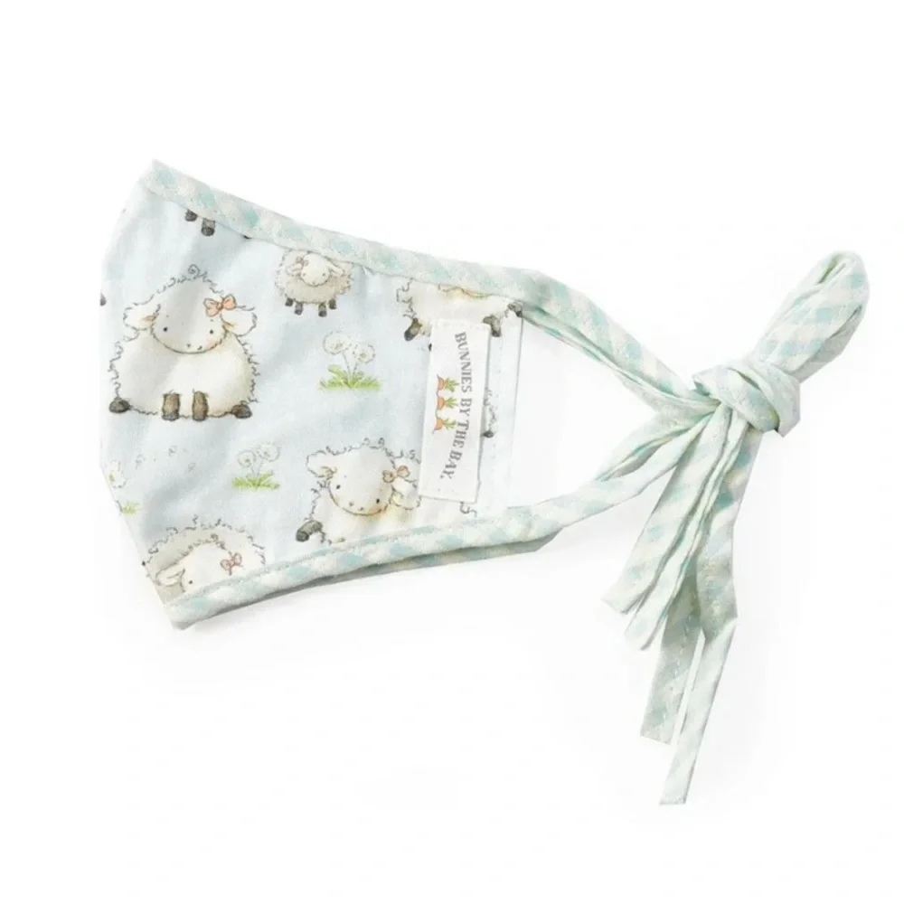 Bunnies by the Bay Mommy & Me Baa-bs matching mask